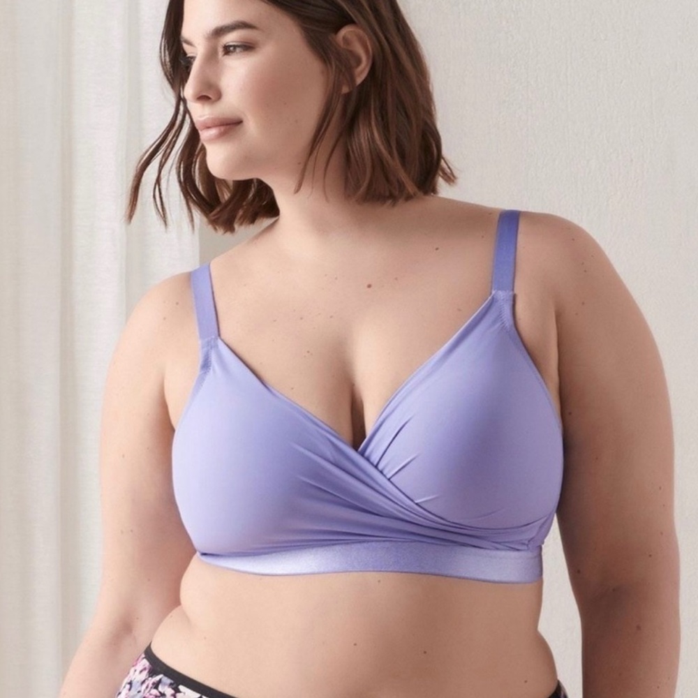 Déesse Lounge Bra Wireless comfort bra - lavender 40D